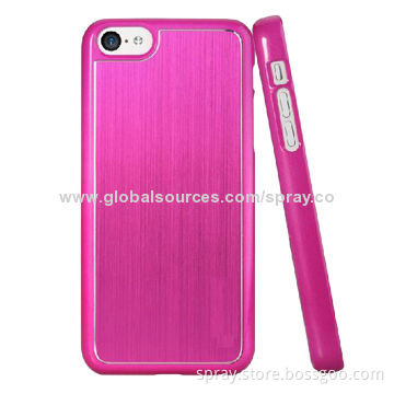 Amplim Alloy Premium Green Aluminum High-quality PC Slim Hard Cases for iPhone 5C, Unique Design
